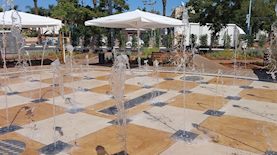 מזרקת השטוצרים בלוד, צילום: מתוך פייסבוק